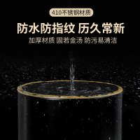 轻奢风垃圾桶不锈钢带盖家用客厅厨房大号北欧创意卫生间厕所