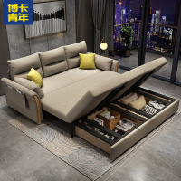 沙发床可折叠两用多功能客厅小户型可拆洗单人双人北欧布艺沙发