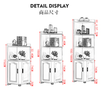 转角柜墙角柜三角形角柜置物架拐角边角角落收纳客厅卧室边柜柜子