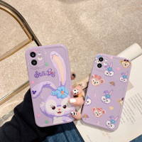 卡通兔子12/11pro/maxx/xs/xr/se/mini手机壳iphone7p女8plus硅胶全包摄像头保护套韩国