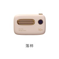 liberfeel充电宝自带线三合一超薄小巧便携10000毫安大容量移动电源迷|T37-粉色-10000毫安