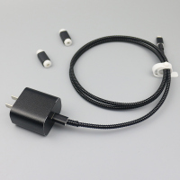 iphone11pro/12数据线保护套平板快充线保护绳充电器贴纸|黑贴纸(黑)