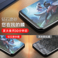 reno钢化膜reno2pro磨砂renoz手机十变焦版3水凝por元气全屏renoz软膜5g游戏z蓝光opp0贴膜