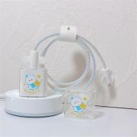 适用20w充电器保护套12promax手机电源壳iphone卡通充电器18w|太空熊18w/20w套天使镭射线