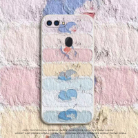 日系卡通蓝胖子油画蓝猫r15标准版手机壳r15梦境版r15x防摔女0pp0全包k1套k1轻薄15