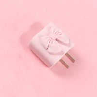 iphone12promini11promaxipad818/20w充电器贴纸数据线缠绕绳卡通蝴蝶|18/20粉套粉蝴蝶