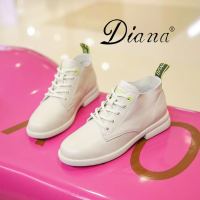黛安娜（Diana）英伦风小圆头学院风休闲时尚简约女士皮鞋