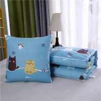 抱枕被子两用靠垫被办公室靠枕沙发靠背午休枕汽车空调折叠枕头被