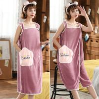 多码可选80-170斤浴巾女可穿成人女士韩版可爱比纯棉吸水不掉毛