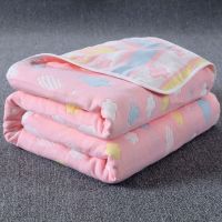 婴儿浴巾宝宝纯棉纱布毛巾被新生儿童超柔吸水夏凉被春秋洗澡盖毯