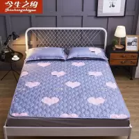 四季通用可机洗床垫床护垫榻榻米防滑保护垫学生宿舍单双人床褥子