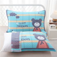 枕巾纯棉一对装全棉纱布成人加大号家用枕头巾学生儿童情侣卡通