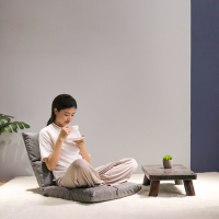 飘窗地板坐垫卧室地上靠背一体家用ins网红客厅懒人椅榻榻米靠垫