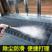 门口进门除尘室外防滑商用迎宾塑料地毯拼接门垫酒店蹭土脚垫