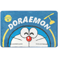 哆啦a梦卫生间吸水浴室防滑垫厕所速干家用脚垫门口地毯进门