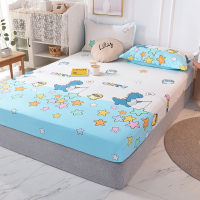 床笠单件纯棉全棉1.5m米床防滑保护套防尘罩席梦思床罩床垫套