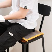 清凉坐垫舒适透气木坐垫注水座垫制衣厂椅子垫夏天服装厂坐垫员工