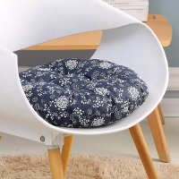 棉麻屁股垫榻榻米圆形坐垫办公室椅垫加厚布艺学生板凳藤椅软垫子