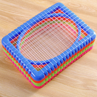 塑料座垫 散热坐垫 透气 网垫 服装厂木框 板凳坐垫 员工夏天坐垫