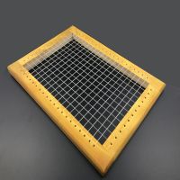 夏天学生坐垫服装厂员工坐垫椅垫透气板凳垫子木框屁股垫夏季