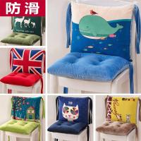 连体坐垫靠垫背一体办公室椅垫软加厚学生教室座垫凳子屁股屁垫女