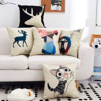 卡通抱枕沙发靠垫办公室靠枕床头靠背汽车护腰靠垫抱枕套芯腰枕垫