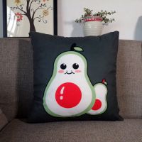 ins晶绒冬季保暖抱枕沙发靠垫办公室靠枕腰枕护腰抱枕套拆洗