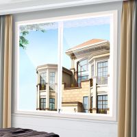 冬季保暖密封窗帘防风窗户保温膜加厚卧室防寒挡风防冻塑料门帘