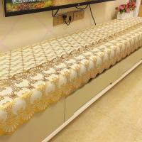 pvc欧式电视柜垫防水防尘茶几布烫金餐桌布床头柜梳妆台鞋柜盖布