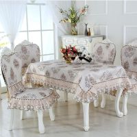椅子套餐桌布餐椅垫套装餐桌椅套桌布椅套椅子罩套装欧式椅子套