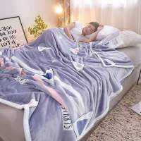 法兰绒毛毯云貂绒毯子单人双人盖毯床单