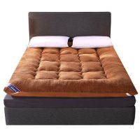 冬天加厚保暖羊羔绒床垫单人双人学生宿舍必备床褥子软垫被