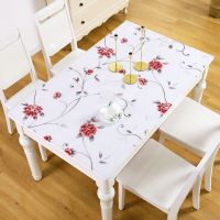 新款pvc桌布软玻璃防水防油防烫免洗长方形方桌餐桌茶几桌垫胶垫
