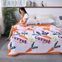 洛卡水洗棉夏凉被空调被双人薄被子单人学生床夏被