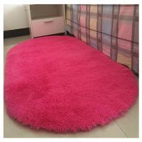 可爱椭圆形地毯家用客厅茶几卧室地毯房间床边地毯床前地毯