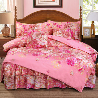 床裙款六件套公主风加厚磨毛四件套1.5/1.8米/2米