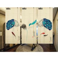 定制印花竹帘装饰窗帘卷帘门帘隔断百叶升降日式中式家用遮光遮阳