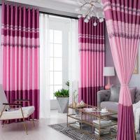 田园蕾丝拼接成品窗帘白雪公主天使之眼