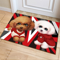 卡通厨房玄关浴室防滑门垫地毯卧室入户门垫宠物垫