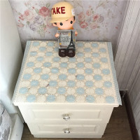 pvc欧式 电视柜桌布防水免洗床头柜防尘盖布茶几布塑料家用可定制