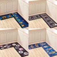 伊金缘 卡通厨房长条防滑防油吸水脚垫子浴室卧室床边地毯
