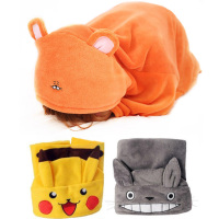 夏目友人帐龙猫猫咪老师熊本宅人披风斗篷懒人空调毯子漫展装备X6