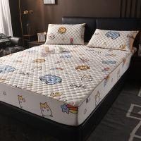 纯棉加厚床笠单件席梦思保护套全棉床垫套防滑夹棉床罩