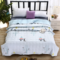 水洗棉空调被夏凉被子夏季双人薄被芯单人夏天夏被可机洗薄被儿童