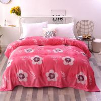 绒毯子午睡毯薄毛毯毛巾毯空调毯法兰绒单双人床单盖毯