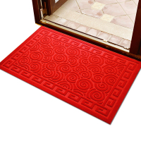 进门入户门垫大门口红色脚垫家用喜庆垫子门厅防滑吸水地毯