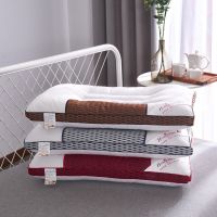 送枕套全棉纯棉双边立体决明子磁疗枕芯一对套装成人护颈枕头