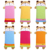 纯棉卡通儿童天然荞麦枕头学生单人枕芯宝宝婴儿枕头套0到10岁