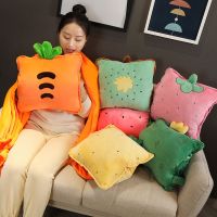 抱枕被子两用办公室午睡枕头车内多功能折叠毯子汽车靠垫车载靠枕