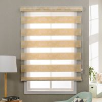 卷帘卷拉式升降全遮光卧室厨房厕所卫生间防水手拉免打孔百叶窗帘